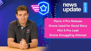 DJI Mavic 4 Launch Date, Positive Uses of Drones, DJI Mini 5 Rumors, Drones Smuggling into Prisons