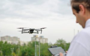 Exploring the Commercial Drone Sector: UAV Traffic Solutions, Drone-Helicopter Collaborations, and Solid-State Batteries