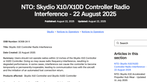 Skydio Bulletin: A Cautionary Tale, Not an Anomaly
